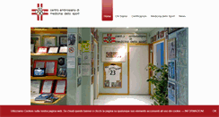 Desktop Screenshot of ambrosianomedicinasport.it
